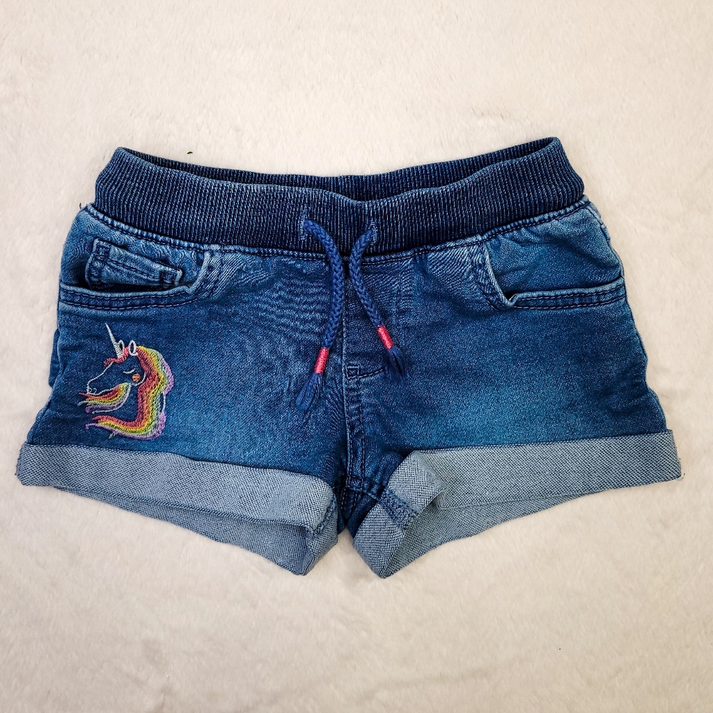 Cat & Jack Girl Shorts Size XS (4/5) Blue